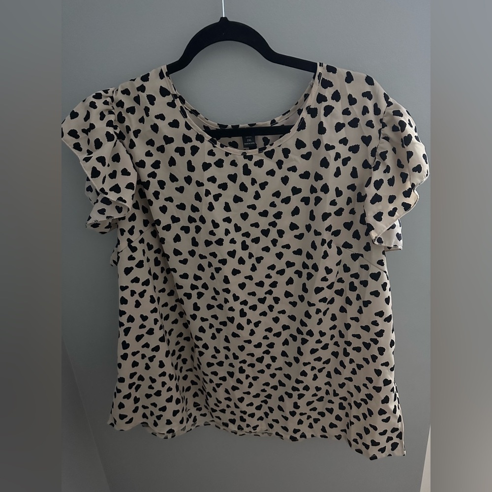 Tan Blouse